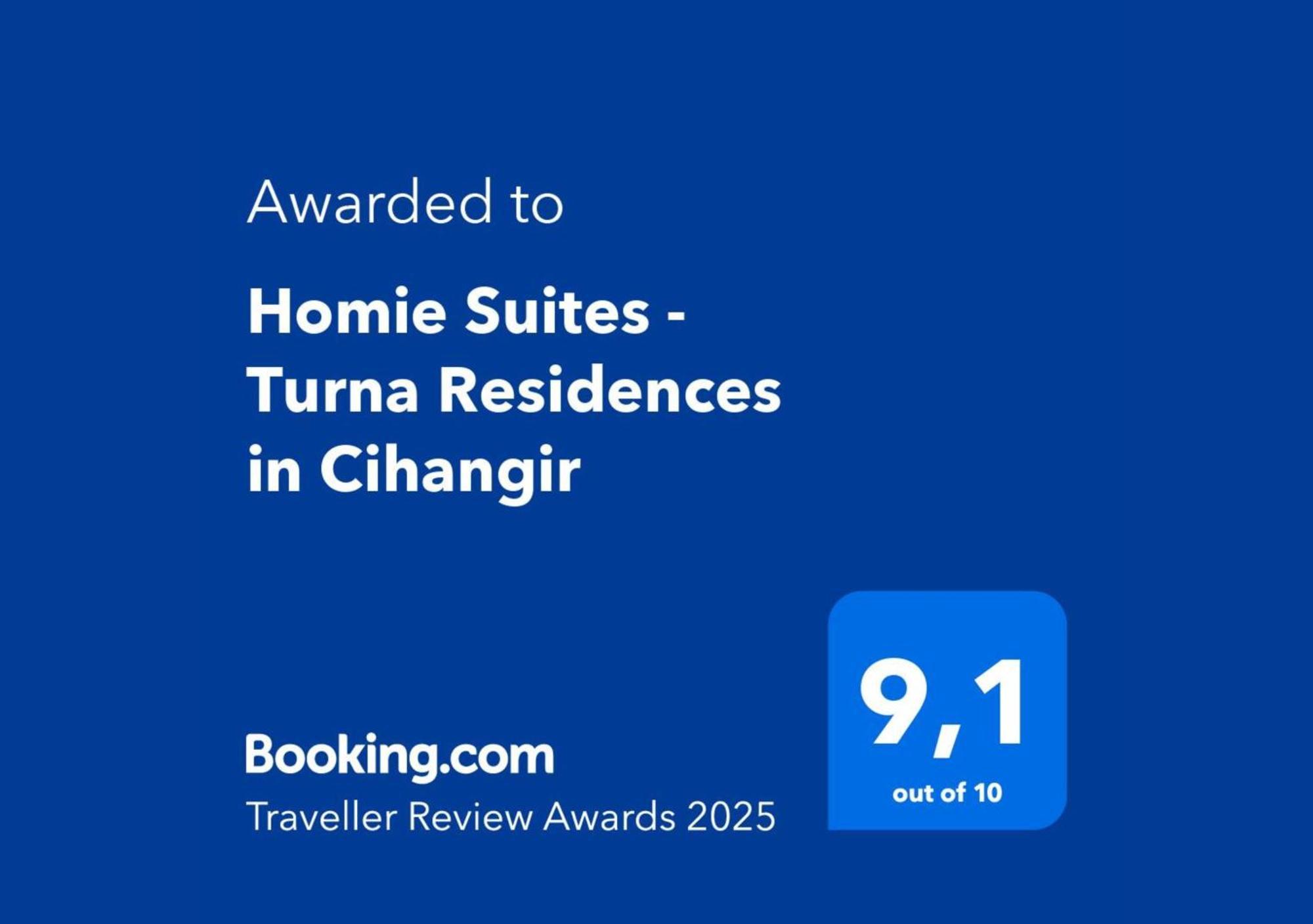 Homie Suites - Turna Residences In Cihangir Istanbul Exterior photo